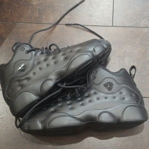 NEW in box Jordan all black 13 3Y boys kids